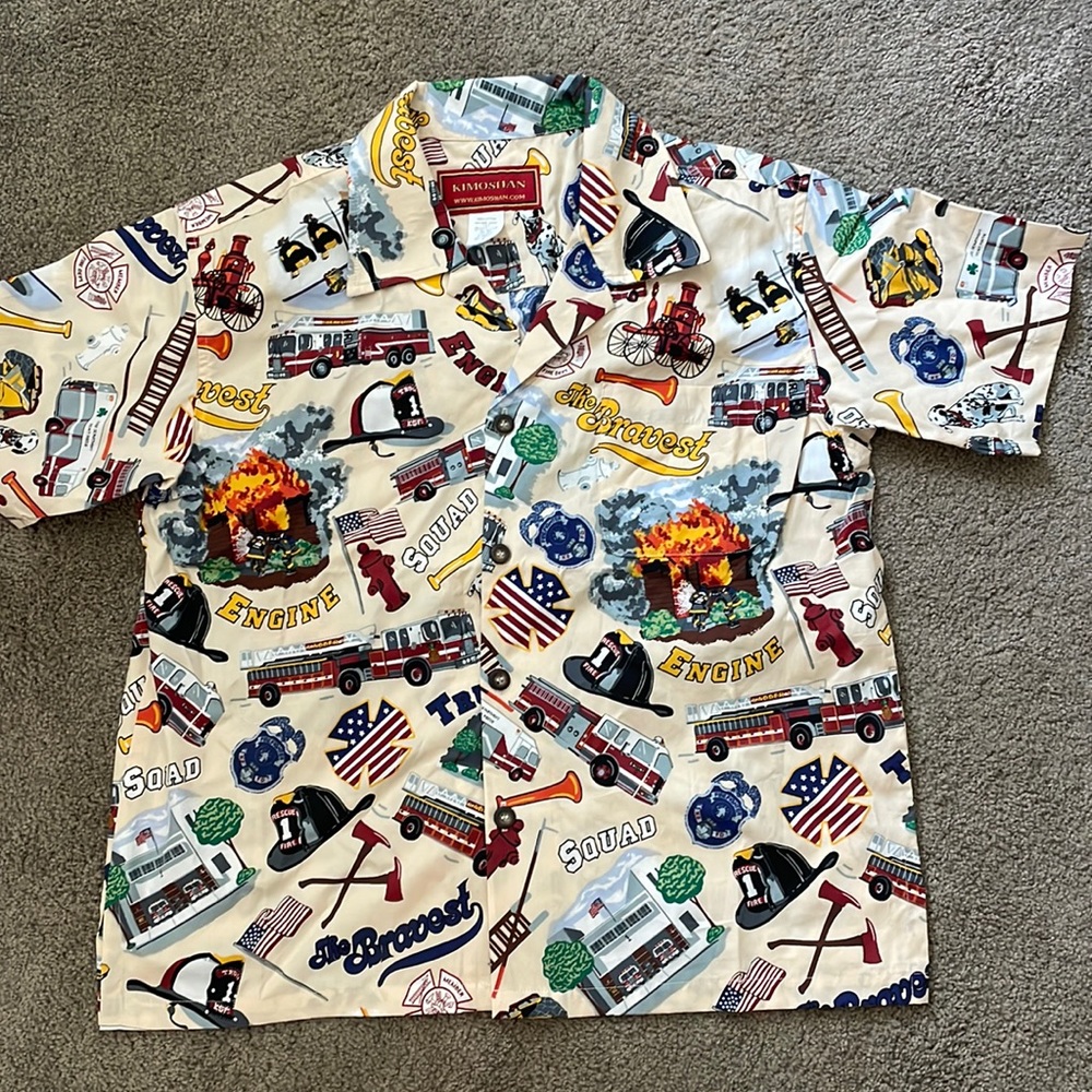 Mens Kimoshan Fire Shirt